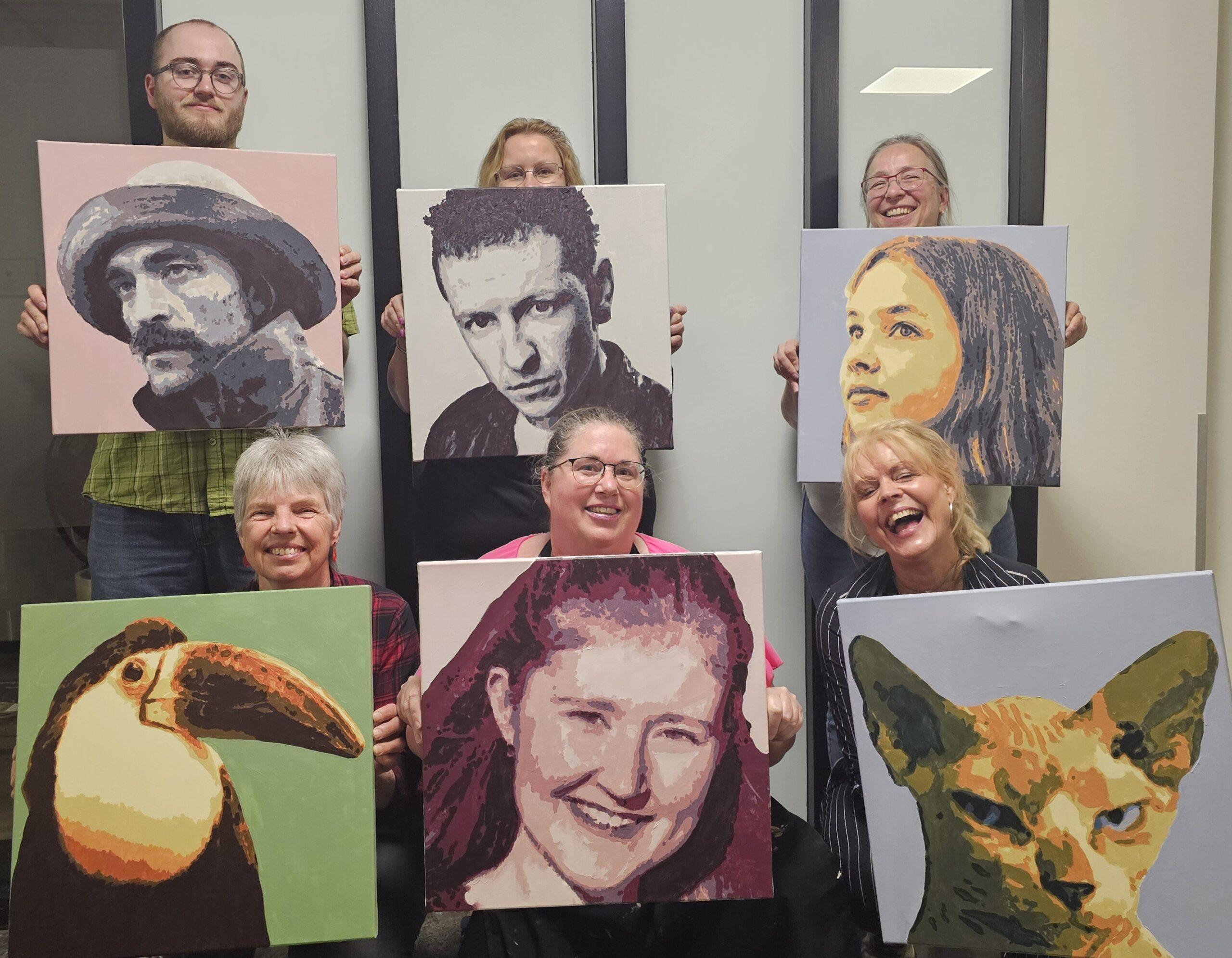 portret groep