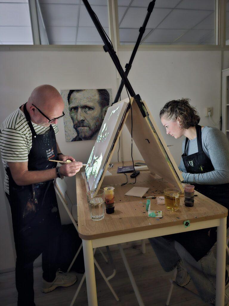 portret schilderen