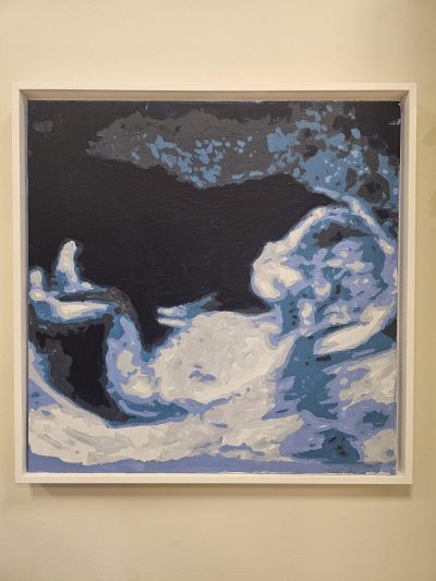 baby echo schilderen